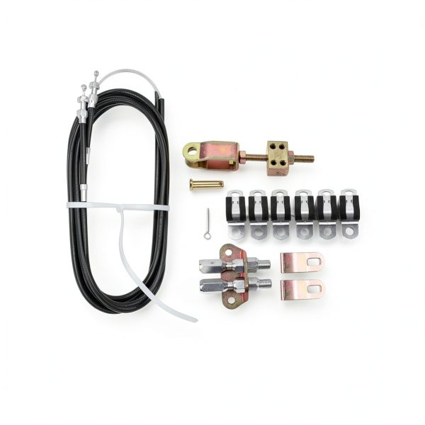 Dasbecan Parking Brake Cable Kit 330-9371 Disc/Drum 110in Steel-1