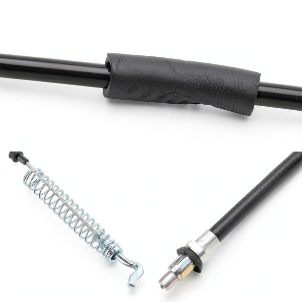 Parking Brake Cable A-Premium PVC for Cadillac-6