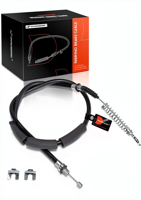 Parking Brake Cable A-Premium PVC for Cadillac-0