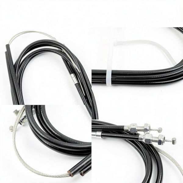 Dasbecan Parking Brake Cable Kit 330-9371 Disc/Drum 110in Steel-6