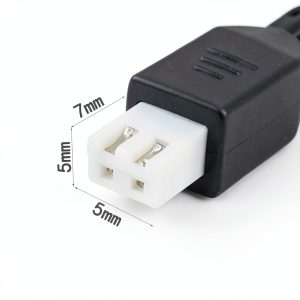nykj 2‑Pin Sensor Extension Cable Kit with 14.7FT and 6.6FT Wires for-0