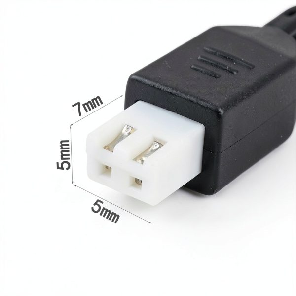 nykj 2‑Pin Sensor Extension Cable Kit with 14.7FT and 6.6FT Wires for-0