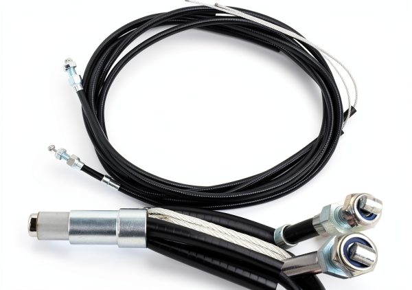 MuRealy Parking Brake Cable Kit 110in with Equalizer for Wilwood-3