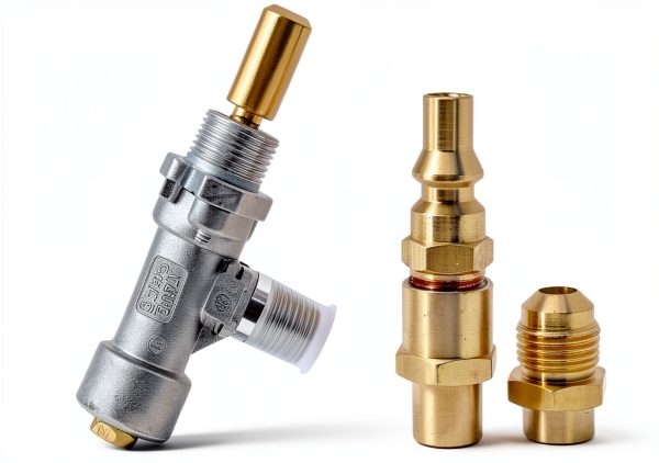 Gas Control Valve and RV Quick Connect Conversion Kit for Weber Q Series & Baby Q Series Grills-0