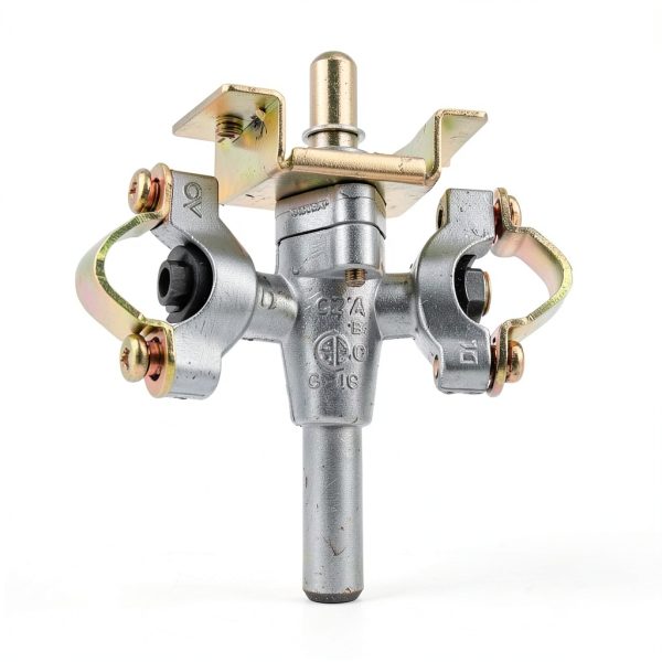 Griddle Burner Control Valve, Compatible with 36" Blackstone Tabletop Griddle 4 Burner and 2 Burner Grill, 1554 1565 Griddle Gas Valve Parts Replacement 2 Packs with Universal Orifice-3