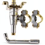 Griddle Burner Control Valve, Compatible with 36" Blackstone Tabletop Griddle 4 Burner and 2 Burner Grill, 1554 1565 Griddle Gas Valve Parts Replacement 2 Packs with Universal Orifice-0