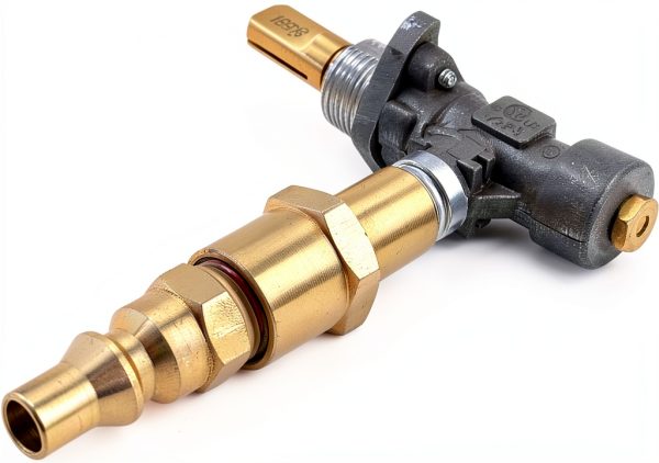 Gas Control Valve and RV Quick Connect Conversion Kit for Weber Q Series & Baby Q Series Grills-2