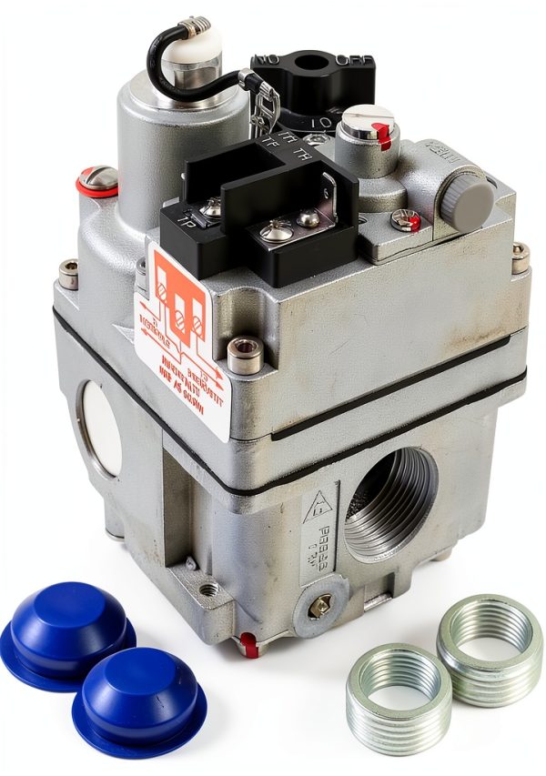 700-506 Gas Valve 720000 BTU/H Fit for Robertshaw 700 Series, Combination Furnace Gas Valve Repair Parts, Fast Opening, for Natural, Manufactured, Mixed, LPG and LPG/Air Mixtures-0