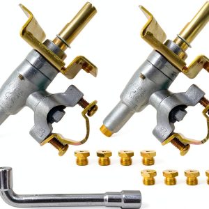 MENSI Gas Control Valve for 36" Blackstone Griddle 4 Burner Orifice-0