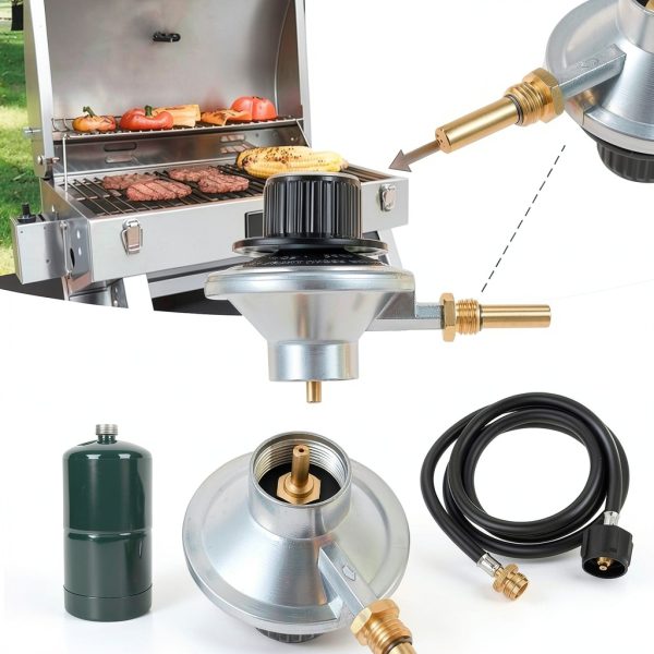 Gas Grill Regulator Valve 205-REG by AMLEUS Anti‑Corrosion Safety-5