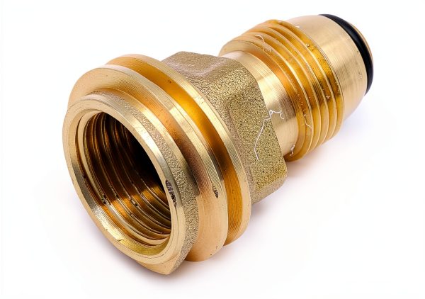 Propane Tank Adapter 2 Pack Brass by Afenila POL to QCC1 Conversion-3
