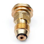 Propane Tank Adapter 2 Pack Brass by Afenila POL to QCC1 Conversion-0