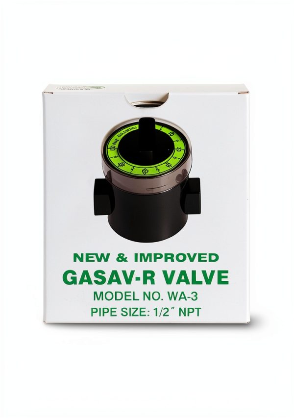 WA-3 Gas Shut-Off Timer Valve by GASAV-R 1/2" IPS for Grills-1