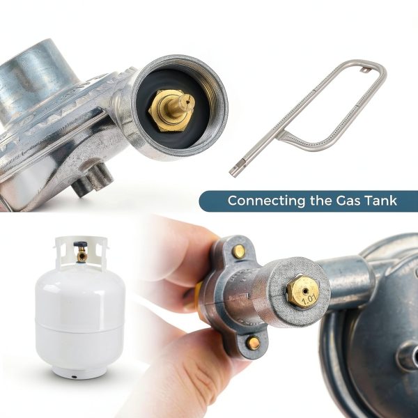 Gas Grill Valve Regulator HZ MONSTAR for Weber Q2000 Q2200-3